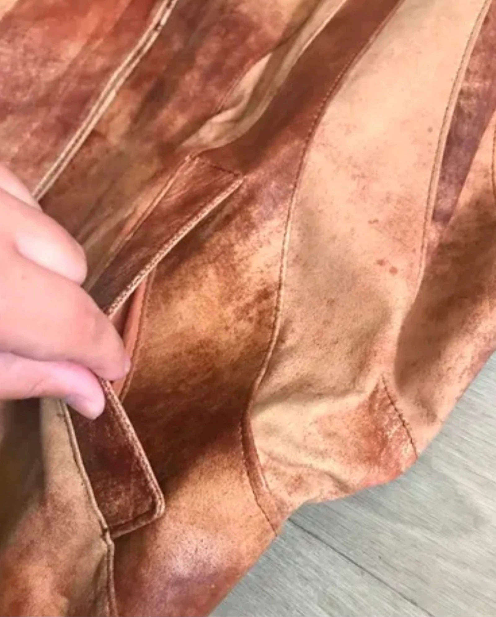 Veste en cuir  – photo 7